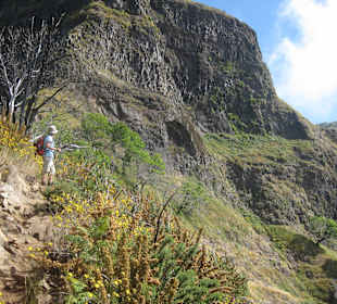 Weg zu Pico Grande