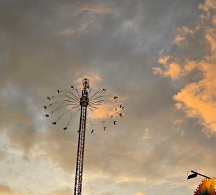 Blick in den Himmel und auch dort...