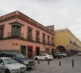 Typisch mexikanische Architektur in Puebla