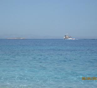 Fischerschiff in sicht