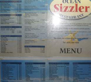 Restaurant The Ocean Sizzler