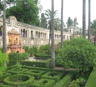 Jardín de Alcázar de Sevilla