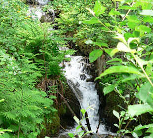 Wasserfall am Fuße des Hochzeigers