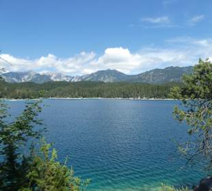 Eindruck von einem Spaziergang rund um den Eibsee