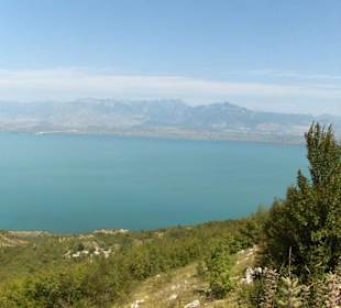 Skutarisee mit Blick auf Albanien