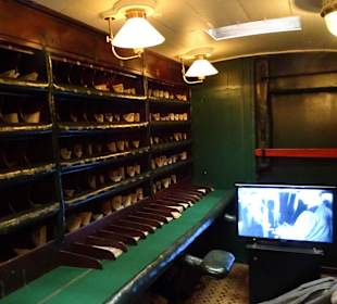 Im Postwagen vor 100 Jahren