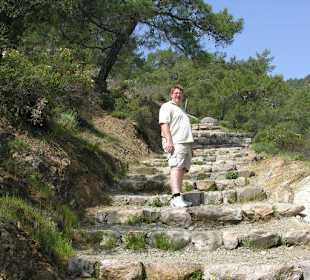 Jede Menge ungleichmäßige Stufen