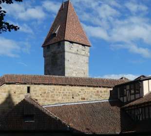 Bei der Besichtigung der Veste Coburg
