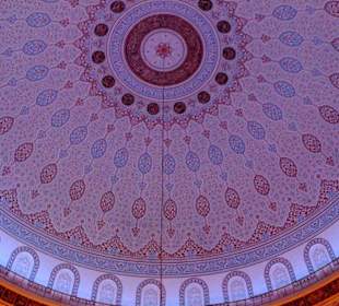 Decke der Moschee in Avsallar