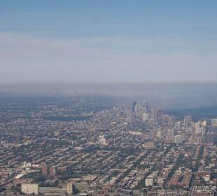 Blick vom Sears Tower auf Chicago