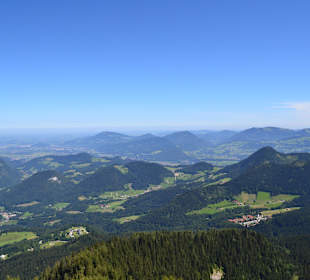 Vom Kehlsteinhaus fotografiert