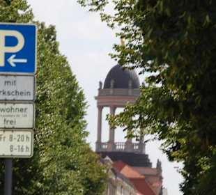 Turm auf dem Gebäude