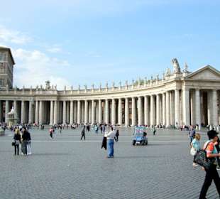 Petersplatz am Gründonnerstag