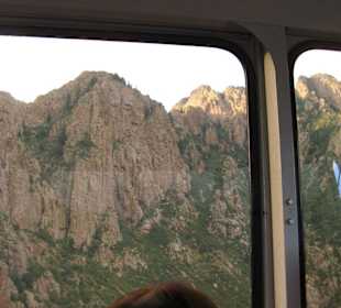 Sandia Peak: Ausblick aus der Gondel