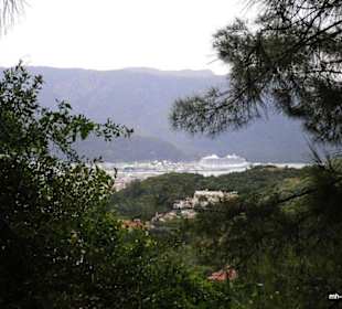Toller Blick zum Hafen in Marmaris