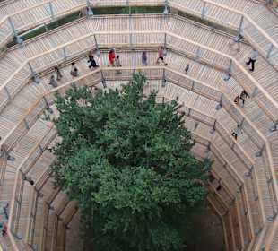 Ansicht vom Turm, oben angekommen