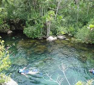 Schnorchel in Xel-Ha