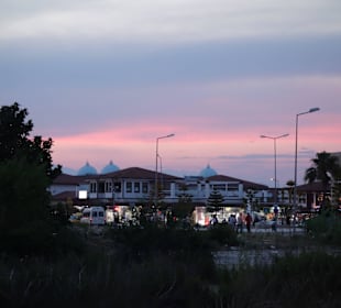 Abendstimmung im Ort