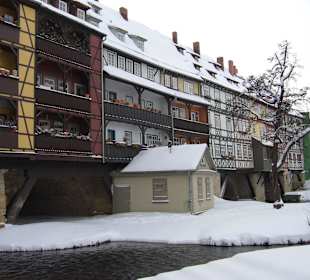 Krämerbrücke Erfurt von außen