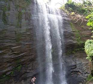 Ein Wasserfall in Grenada