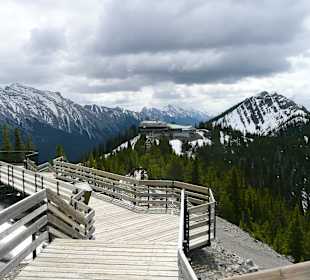 Aussicht Sulfur Mountain