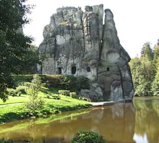 Das Bergmassiv der Externsteine