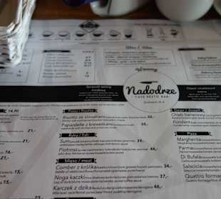 Speisekarte Restaurant Nadodrze