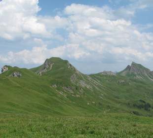 Sommerpanorama Damüls
