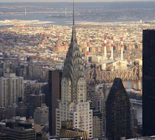 Chrysler Building vom Empire State aus