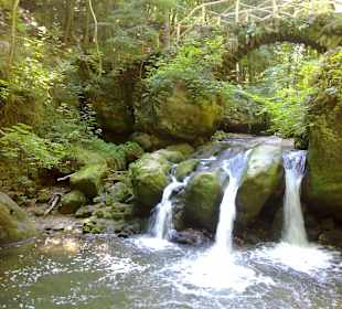  Schiessentümpel in Müllerthal, Luxemburg 