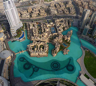 Aussicht vom Burj Kalifah