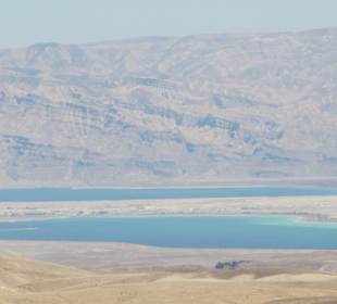 Totes Meer vom Berg zwischen Arad und Ein Bokek