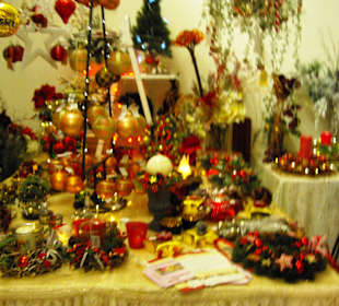 Weihnachtsdekoverkauf