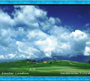 Seiseralm im Frühling/Dolomiten