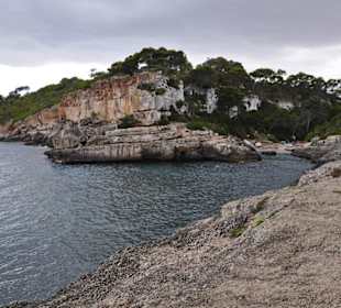Bucht von Meerseite aus