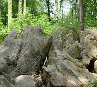 Steine im Felsenmeer
