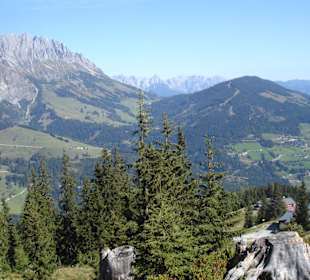 Blick auf dem Hochkönig