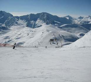 Abfahrt von der Greitspitze