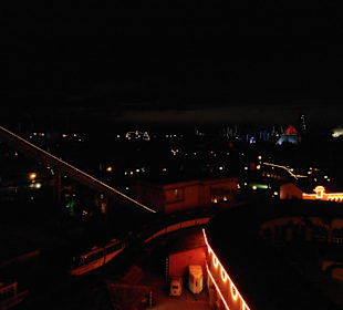 Europapark bei Nacht