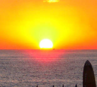 Sonnenuntergang Alanya