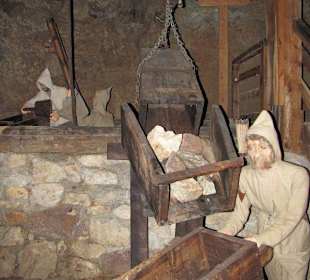 Dastellung der Arbeiten im Bergwerk