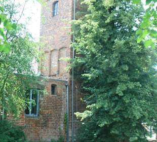 Als Wohnhaus umgebauter Wachturm der Stadtmauer