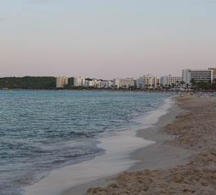 Am Strand von Cala Millor