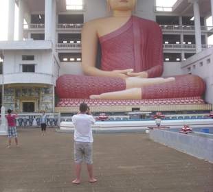 Buddha in Galle 39 Meter hoch
