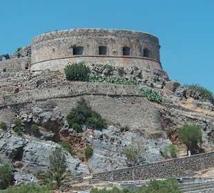 Lebrainsel Spinalonga bei Kreta