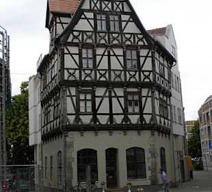 Altstadt Halle Fachwerkhaus