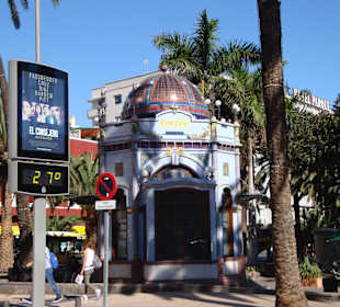 Parque Telmo direkt gegenueber vom Hotel 