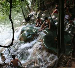 Heiße Quellen Krabi Thailand