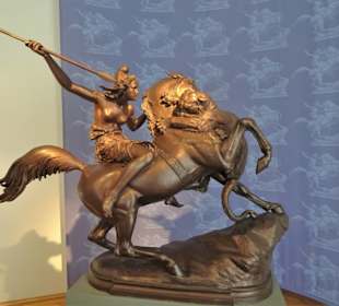 In den Museumsräumen des Schloss Fantaisie