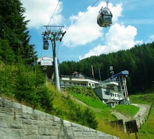 Hier die tolle Seilbahn